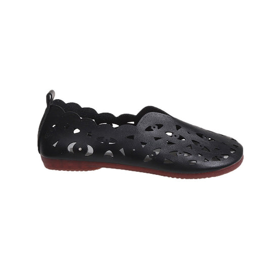 Damen Ballerinas mit durchbrochenem Design EB