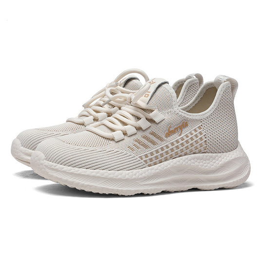 Damen Atmungsaktive Laufschuhe mit stoßdämpfender Sohle und elastischen Details EB