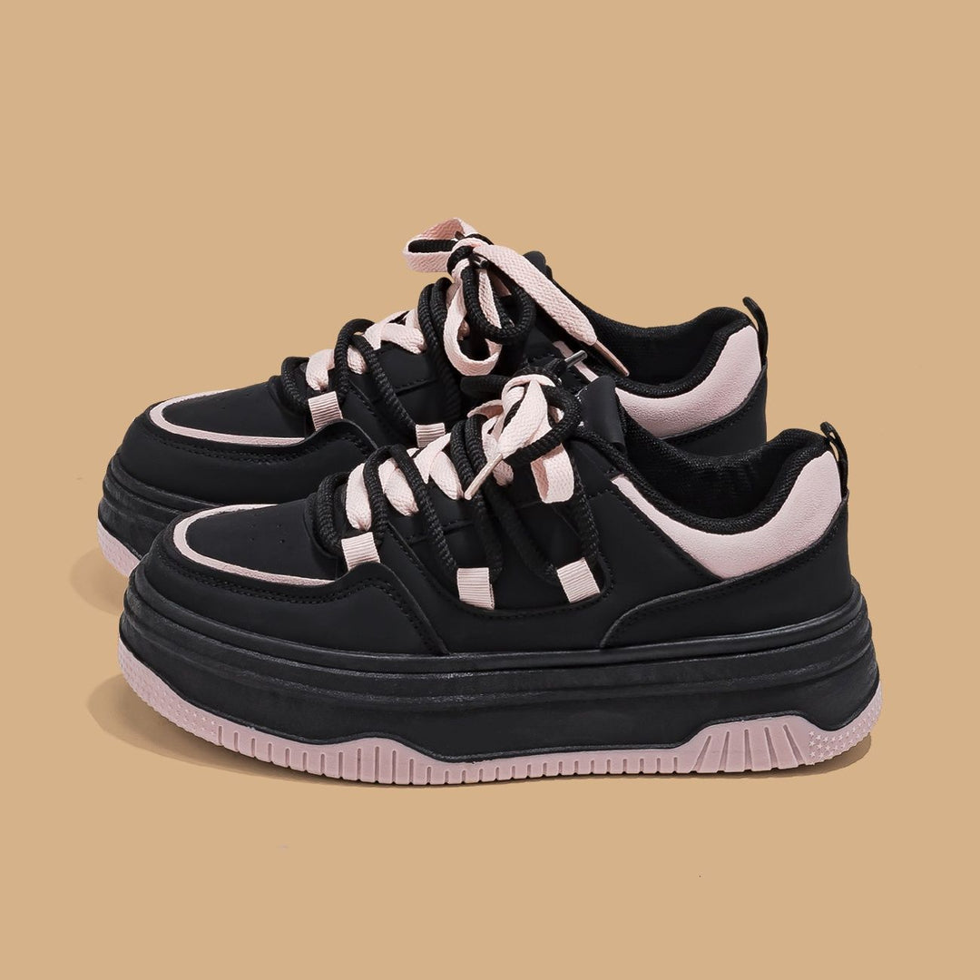 Damen Sportliche Chunky Sneaker mit gepolsterter Sohle EB