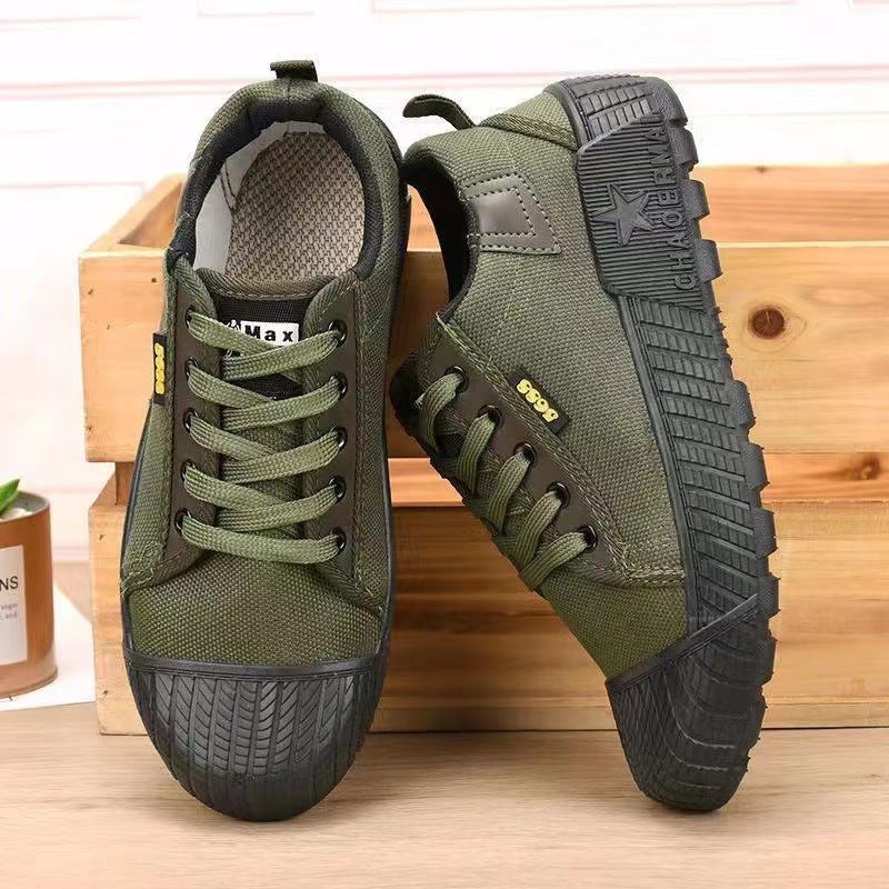 Damen modische Freizeit-Sneaker mit robustem Obermaterial und rutschfester Sohle EB