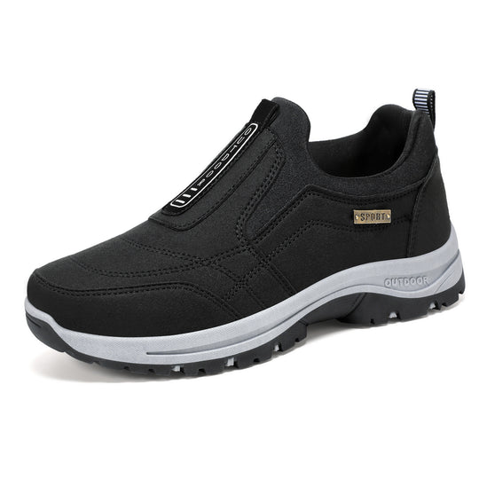 Damen Sportliche Outdoor-Sneaker mit stylischem Ellastikeinsatz und rutschfester Sohle EB