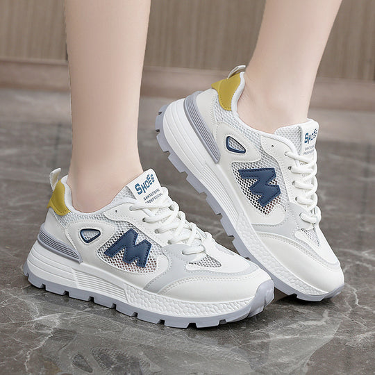 Damen Sportliche Sneakers mit atmungsaktiver Mesh-Oberfläche und maximalem Dämpfungskomfort EB