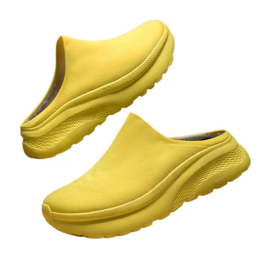Damen Bequeme und flexible Clogs mit rutschfester Sohle EB