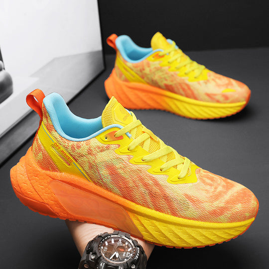 Damen Sportliche Performance-Laufschuhe mit atmungsaktivem Obermaterial und dämpfender Sohle EB