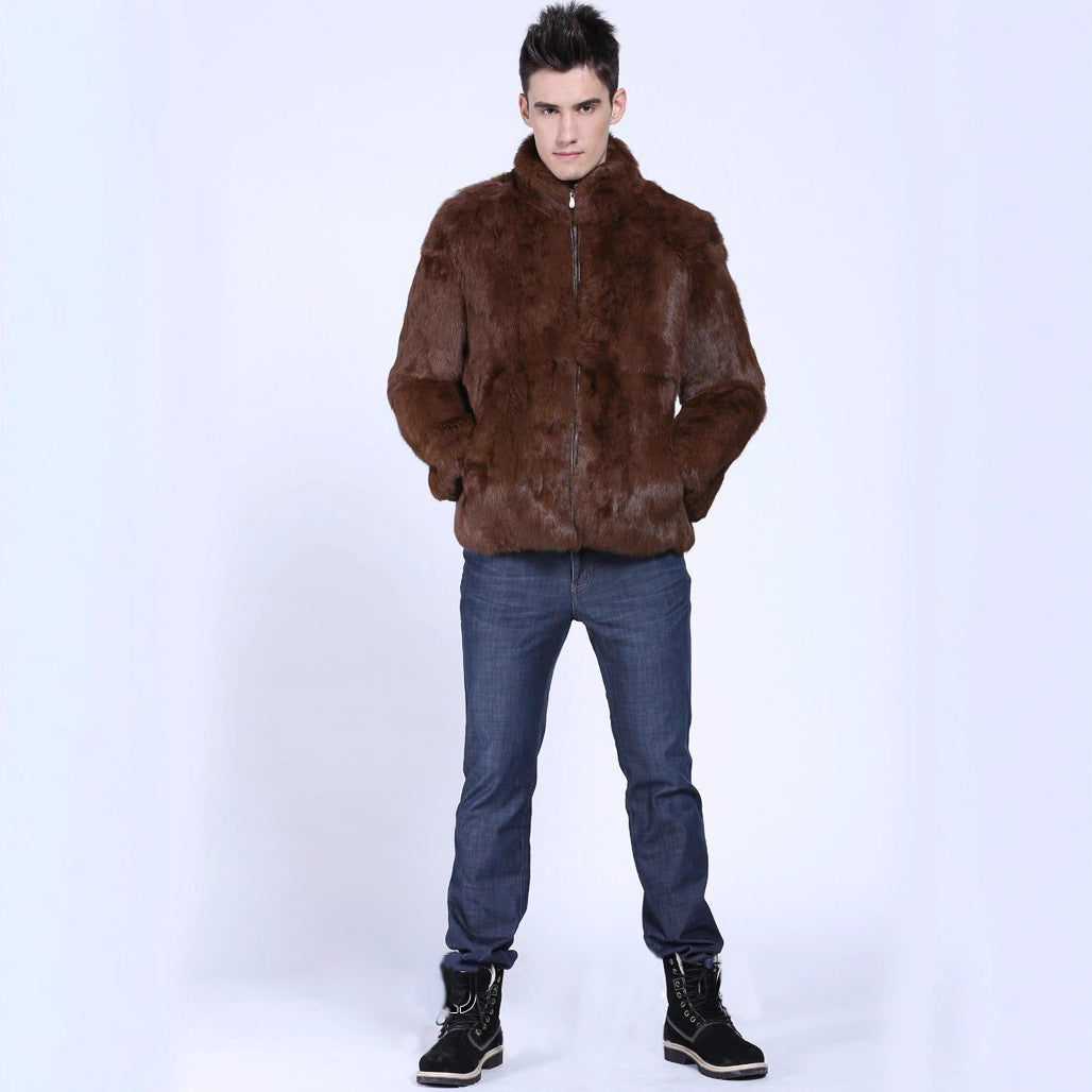 Herren Kunstpelzjacke EB