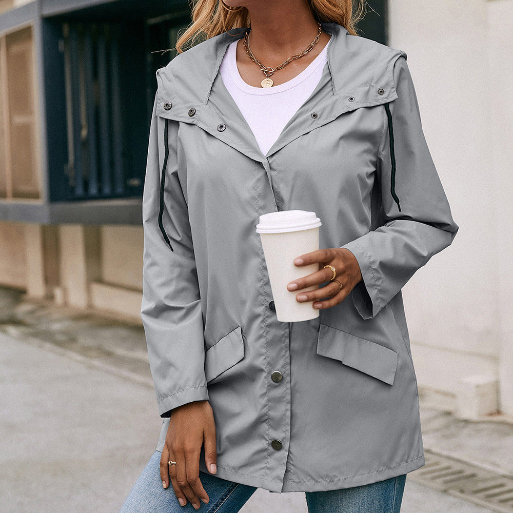 Damen lässige Übergangsjacke EB