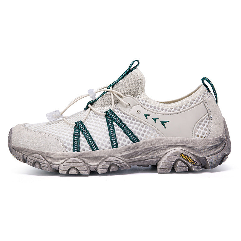 Herren atmungsaktive Trekking‑Trail‑Sneaker mit Quick‑Lace und griffiger Offroad‑Sohle EB