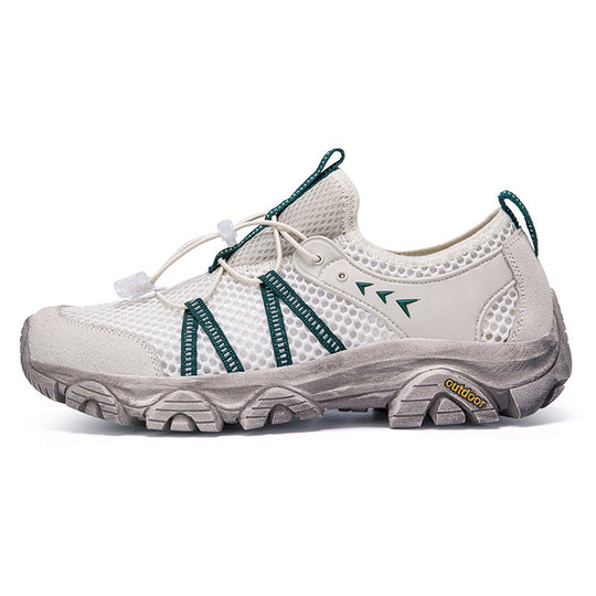 Herren atmungsaktive Trekking‑Trail‑Sneaker mit Quick‑Lace und griffiger Offroad‑Sohle EB