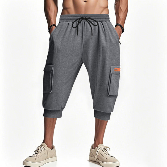 Herren Cargo-Shorts mit elastischem Bund und praktischen Seitentaschen EB