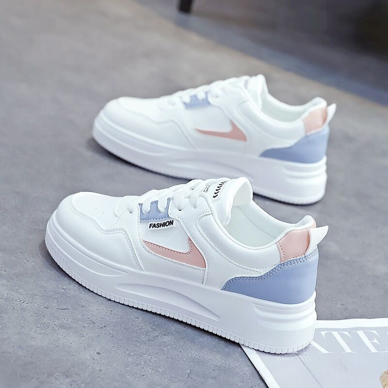 Damen moderne Sneaker mit gepolstertem Innenfutter und rutschfester Sohle EB