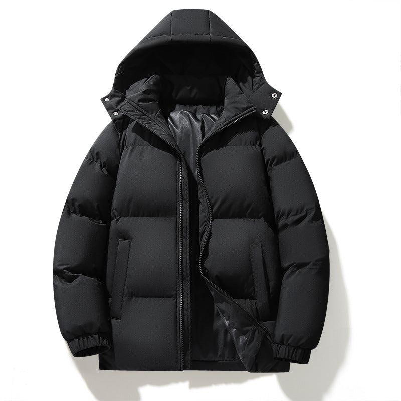 Herren urbaner Kapuzen-Steppanorak mit mattierter Oberfläche und isolierender Füllung EB