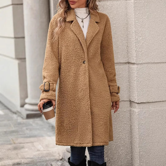 Damen Teddy-Mantel EB
