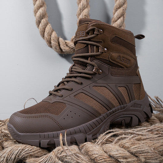 Herren Hochwertige Multifunktionale Wanderschuhe mit Griffiger Sohle EB