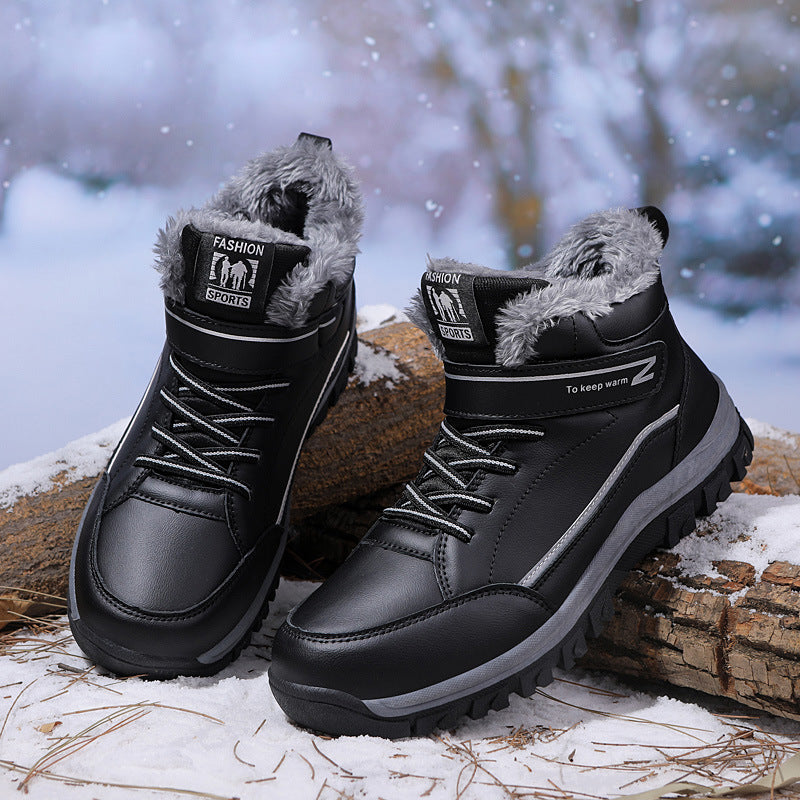 Damen Isolierte Winterstiefel mit rutschfester Profilsohle und warmem Innenfutter EB