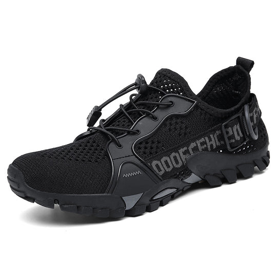 Damen Leichte und flexible Outdoor-Sneaker mit atmungsaktivem Mesh-EB