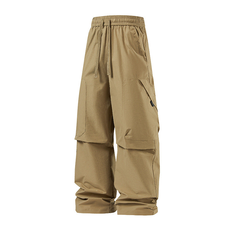 Herren technische Cargo-Hose mit verstellbarem Bund und praktischen Seitentaschen EB
