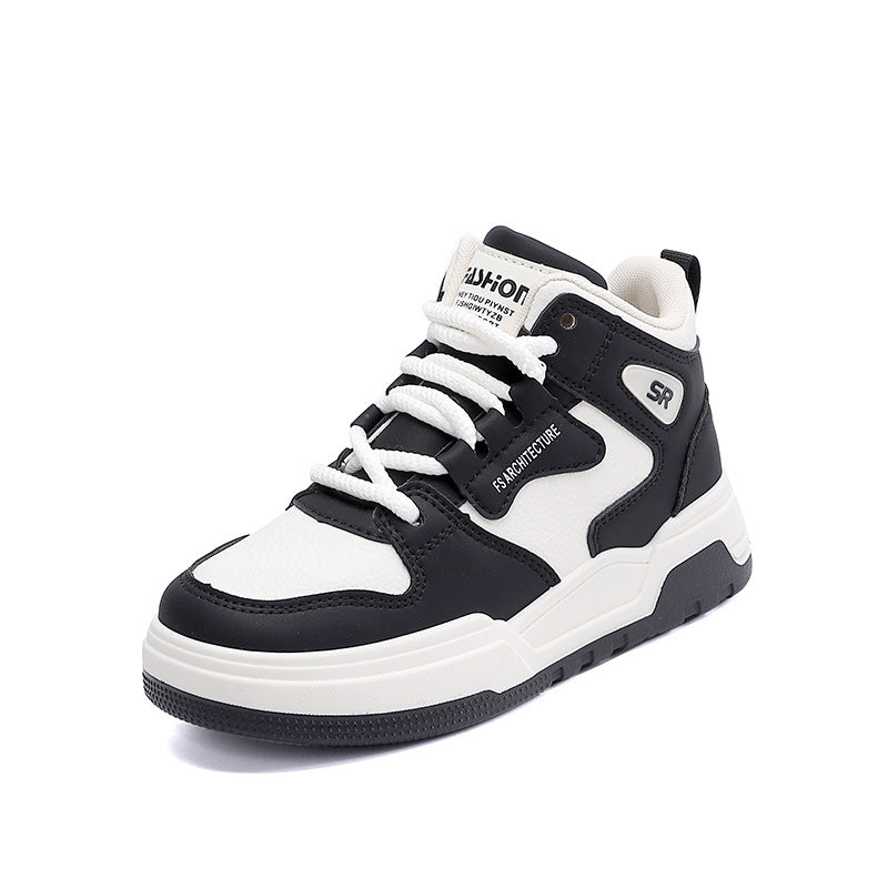 Damen Hochformat Sneakers mit modischem Design und rutschfester Sohle EB