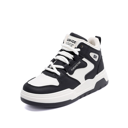 Damen Hochformat Sneakers mit modischem Design und rutschfester Sohle EB