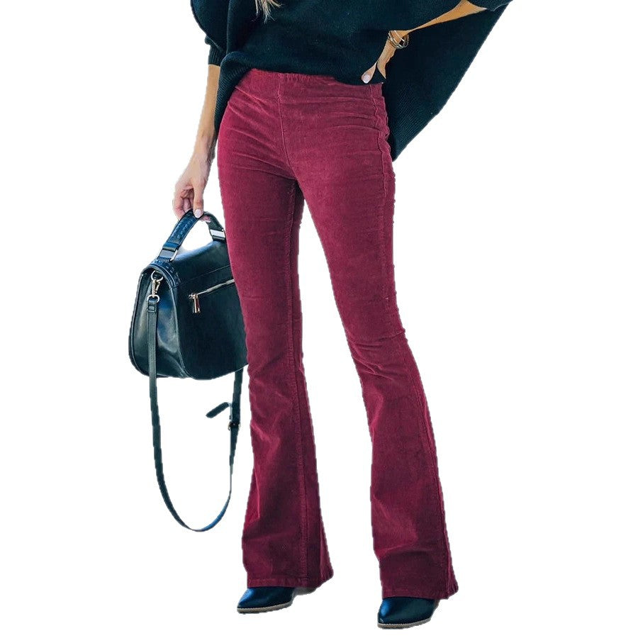 Damen Flared Jeans im eleganten 70er Jahre Stil EB