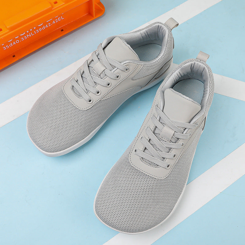 Damen Sportliche Sneaker mit atmungsaktiver Mesh-Oberfläche und rutschfester Sohle EB
