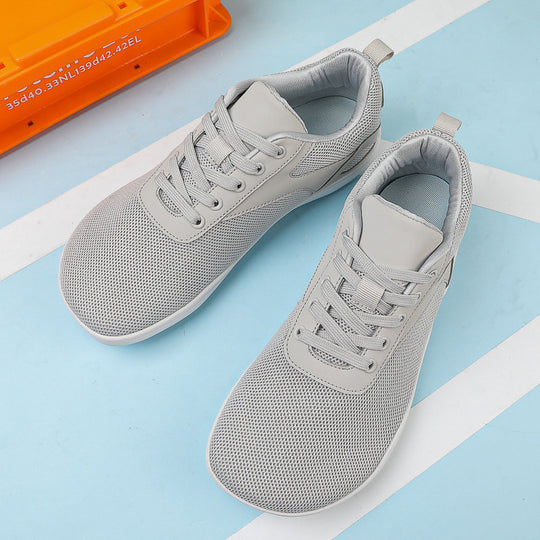 Damen Sportliche Sneaker mit atmungsaktiver Mesh-Oberfläche und rutschfester Sohle EB