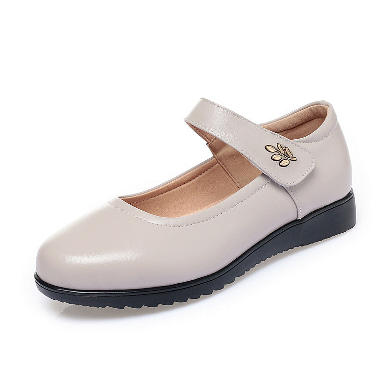 Damen Mary Jane Schuhe mit verstellbarem Riemen und flexiblem Fußbett EB
