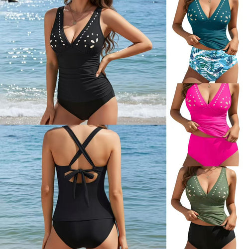 Damen Oberteil und Hose Swimsuit EB