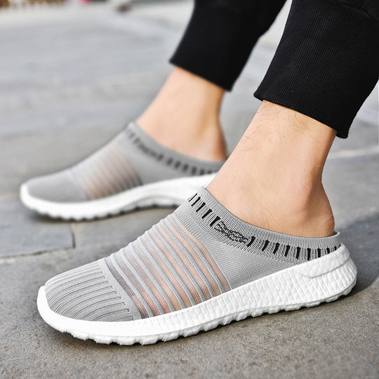 Damen Bequeme und atmungsaktive Slip-On Sneakers mit flexiblem Design EB