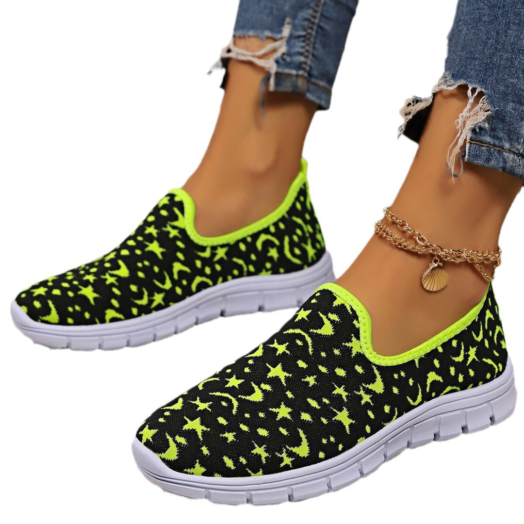 Damen Slip-On Sportliche Sneakers EB