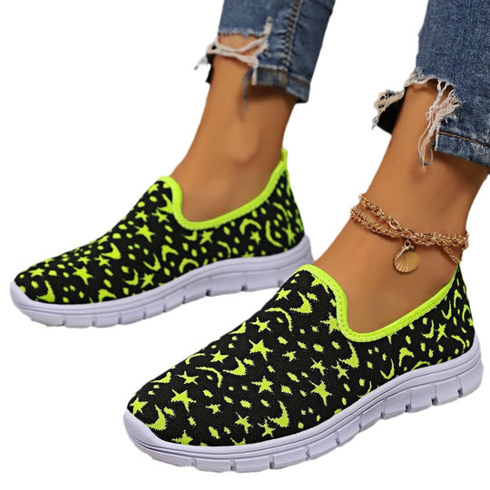 Damen Slip-On Sportliche Sneakers EB