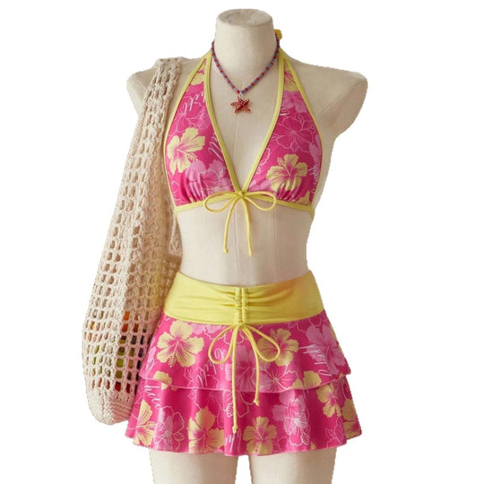 Damen Bikini-Set mit Rock EB