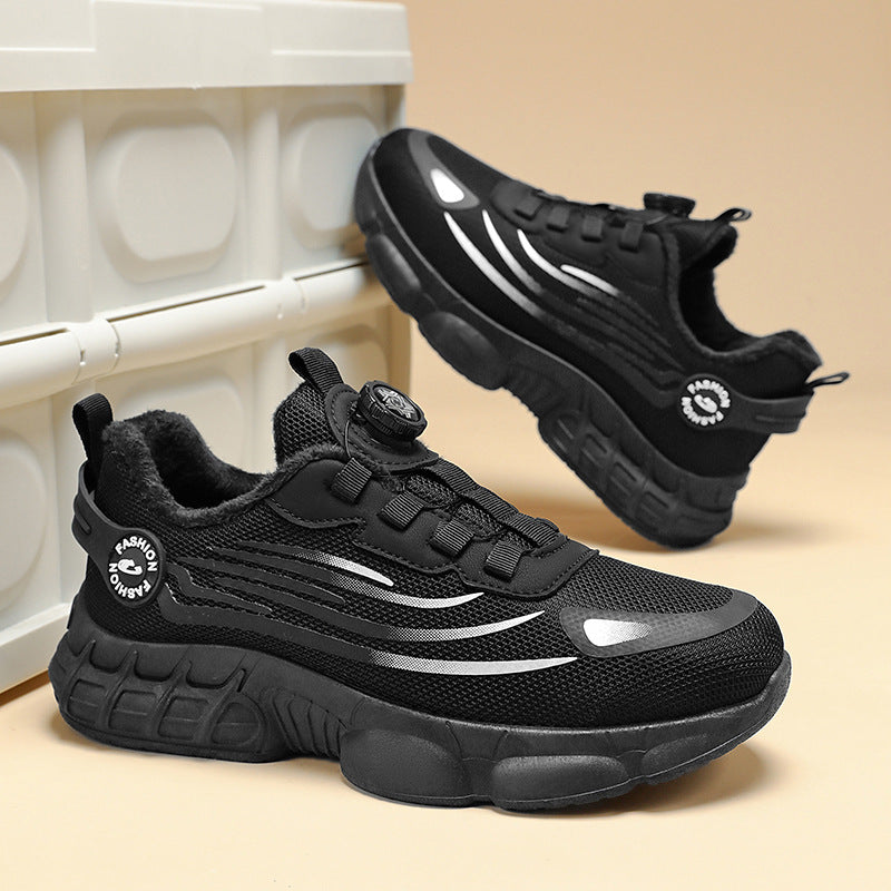 Herren Sportliche Sneakers mit innovativem Schnürsystem und isolierter Innensohle EB