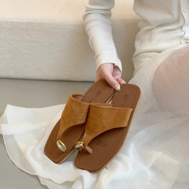 Damen Sandalen mit eleganten Riemen und glamourösen Details EB