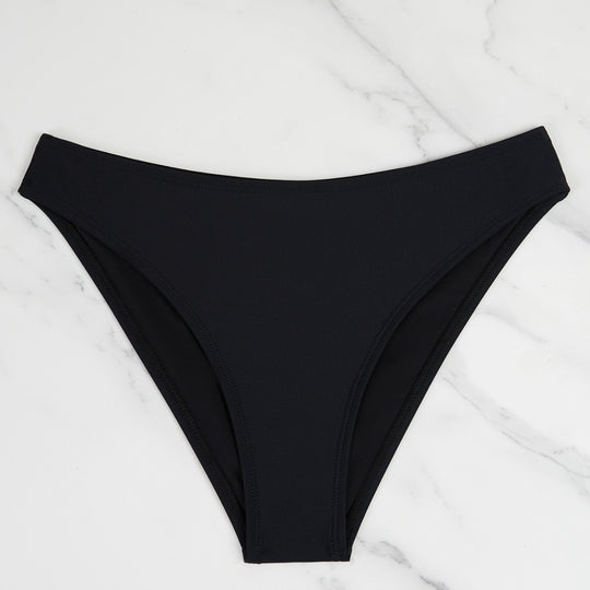 Damen Triangel-Bikini mit anpassbaren Bändern und hohen Beinausschnitten EB