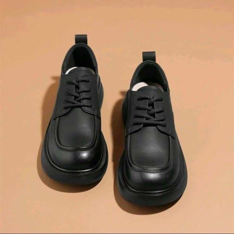 Damen modische Schnürschuhe mit komfortabler Plateau-Sohle EB
