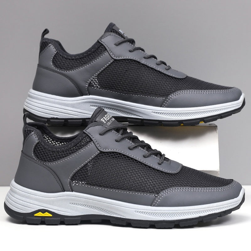 Herren Atmungsaktive Freizeitsneaker mit griffiger Laufsohle EB