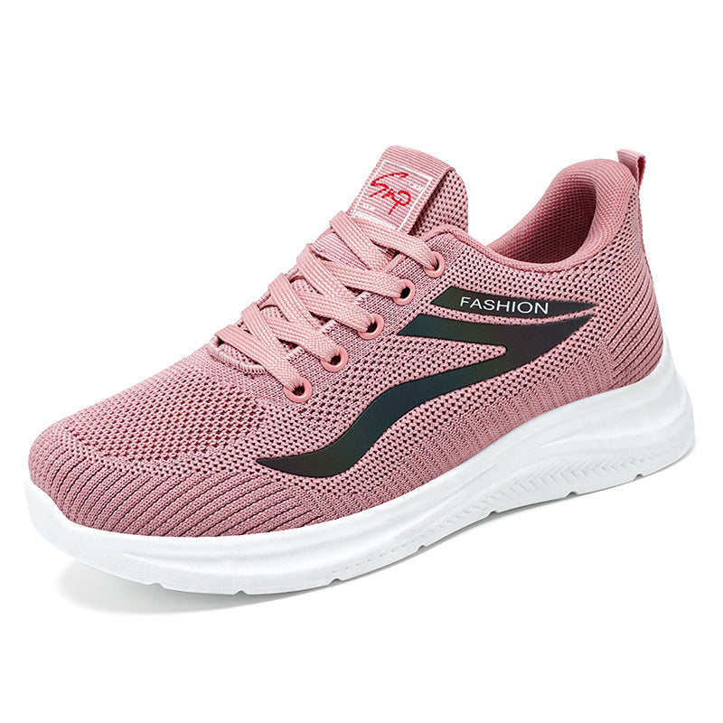 Damen Atmungsaktive Freizeitsneaker mit Unterstützung für den Knöchel EB