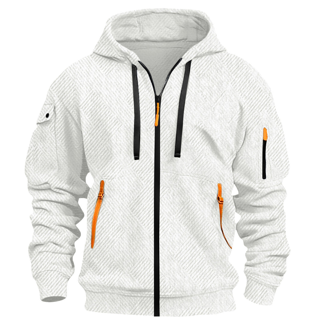 Herren Fleecejacke mit praktischen Taschen EB