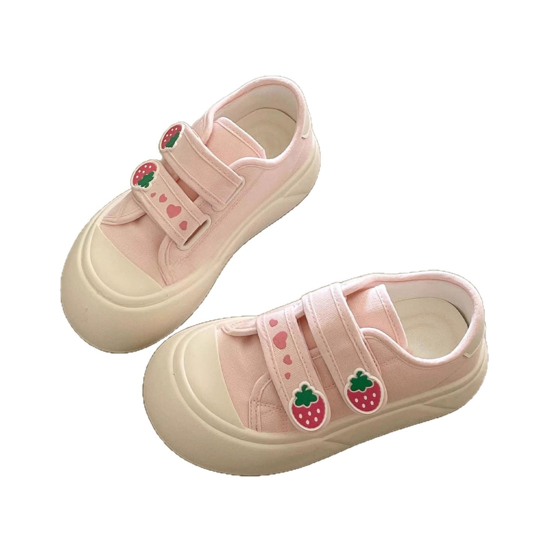 Damen Bequeme Sneaker mit Schnallenverschluss und verspielten Applikationen EB