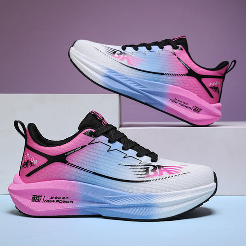 Damen Sportliche Laufschuhe mit atmungsaktiver Mesh-Oberfläche und dämpfendem Sohlenprofil EB