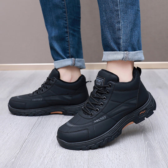 Damen Robuste Winterboots mit warmem Innenfutter und rutschfester Sohle EB
