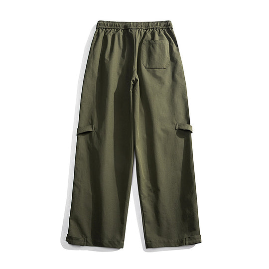 Damen moderne Cargo-Hose mit Reißverschluss und praktischen Taschen EB