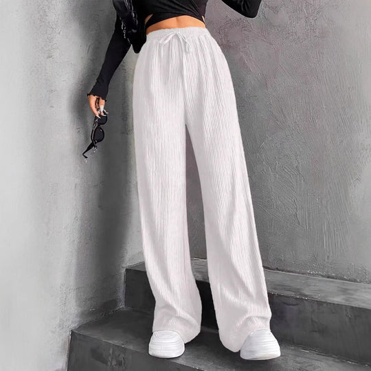 Damen weite Plisseehose EB
