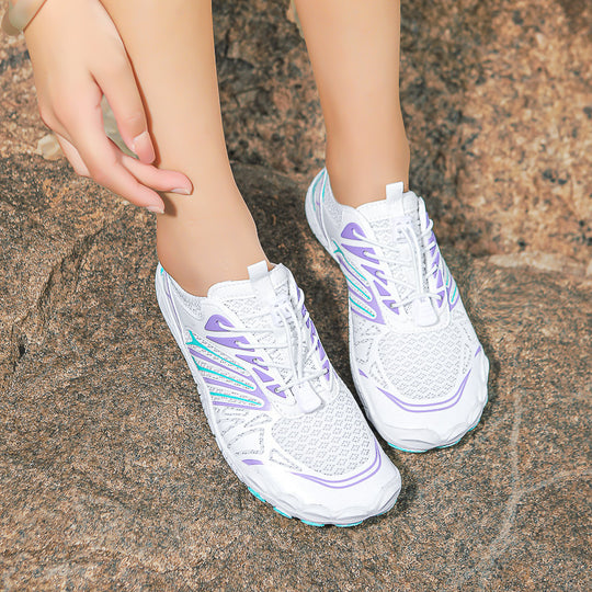 Damen Flexibele Aqua-Laufschuhe mit rutschfester Sohle und atmungsaktivem Obermaterial EB