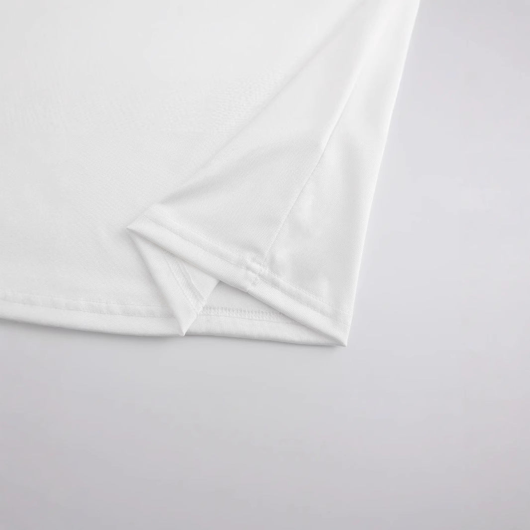 Damen Crop-Top mit kreativem Erdbeer-Design und figurbetontem Schnitt EB