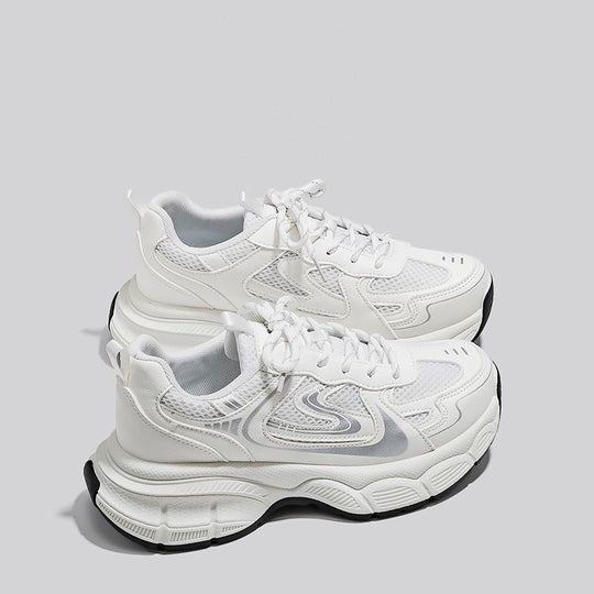 Damen Komfortable Lauf- und Freizeitsneaker mit atmungsaktiver Konstruktion EB