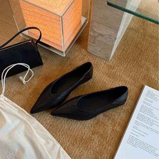 Damen Elegante Slingback Schuhe mit stilvollem, spitz zulaufendem Design EB