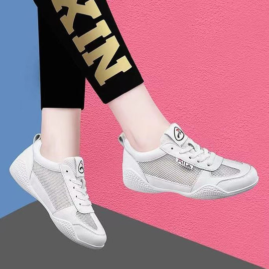 Damen Atmungsaktive Freizeitsneaker mit elastischem Obermaterial und rutschfester Sohle EB