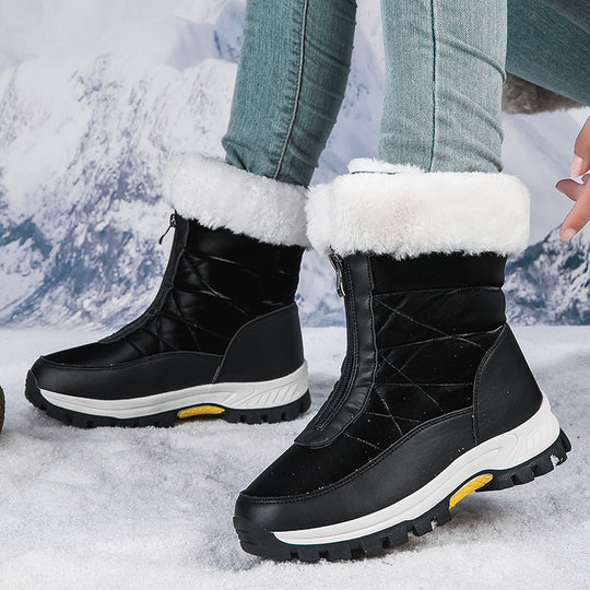 Damen Winterstiefel mit isolierendem Futter Außensohle EB
