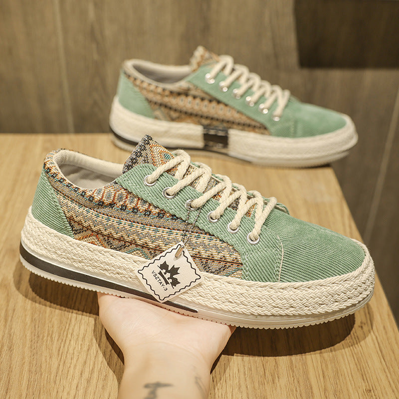 Damen modische Sneakers mit Riemensohle von EB